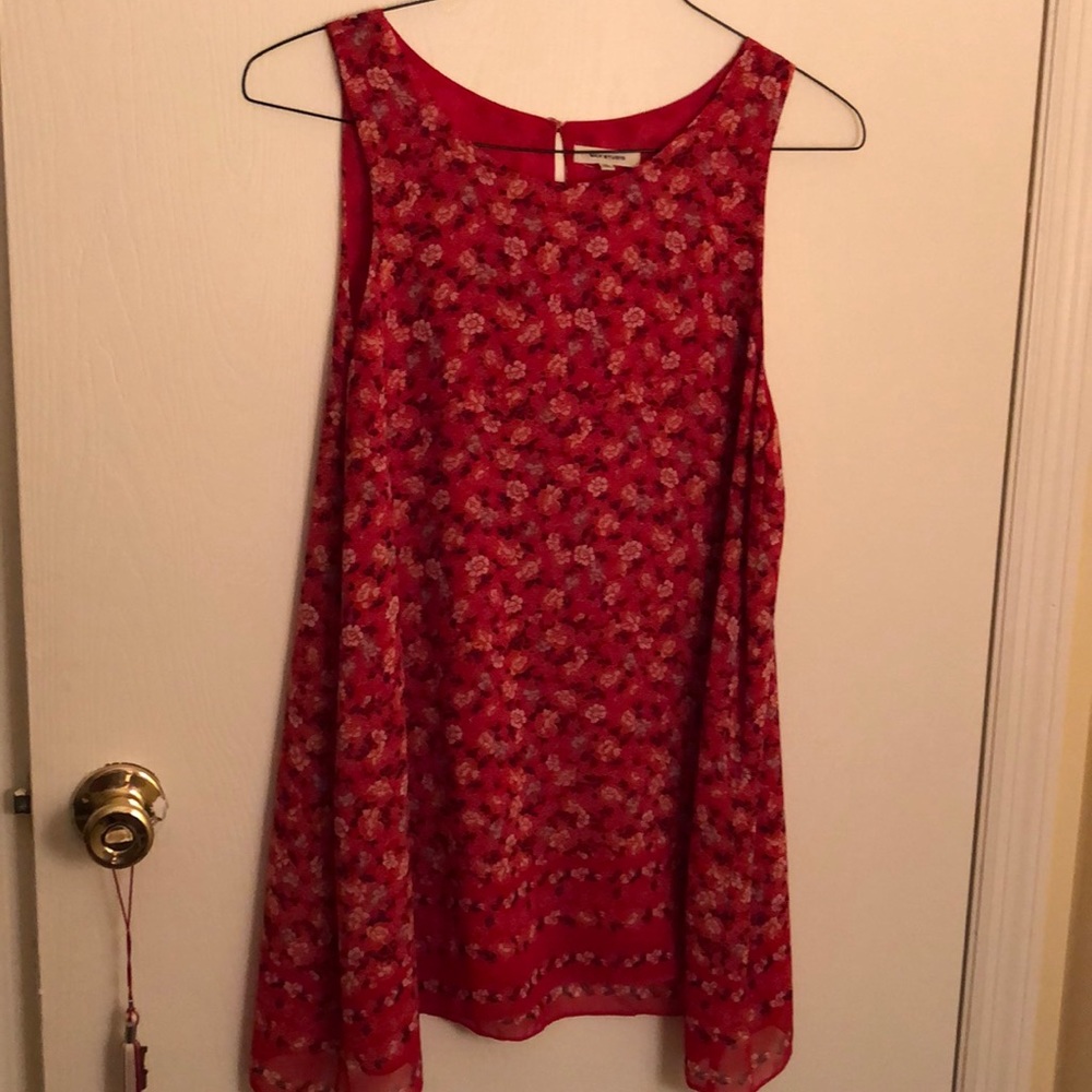MAX STUDIO Floral Tank Top